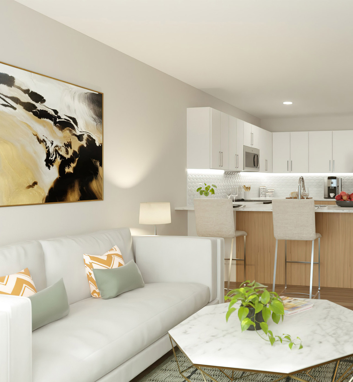 a living room